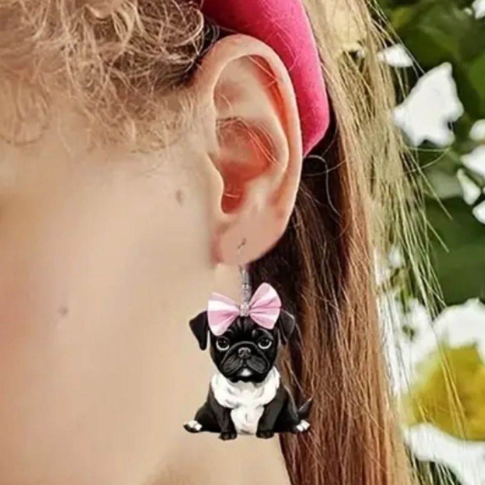 Hand crafted dangle earrings - Picture 7 of 7